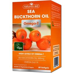 Natures Aid Sea Buckthorn Oil 500mg 60 st