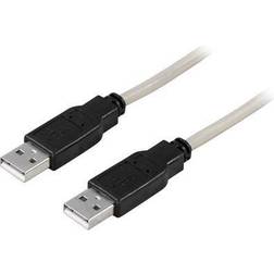 Deltaco USB A - USB A 2.0