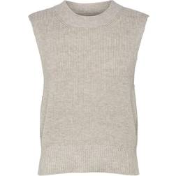 Only Onlparis Life Vest Knt - Pumice Stone