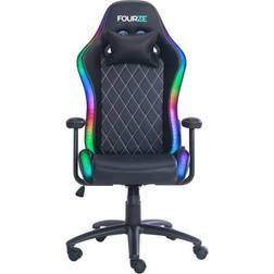 Fourze RGB Junior Gaming Chair - Black