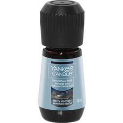 Yankee Candle Recharge Pour Diffuseur Bonne Nuit Parfum Sommeil Etoilé Starry Slumber 14 Ml Gris