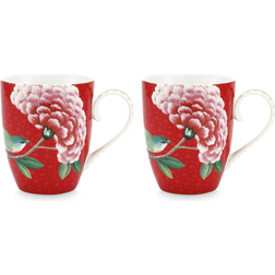 PiP Studio Blushing Birds Mugg 35cl 2st