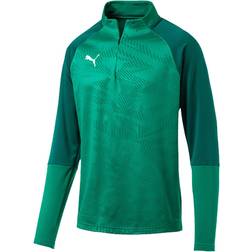 Puma CUP Training Core 1/4 Zip Top Sweatshirt Men - Pepper Green/Asphalt Green