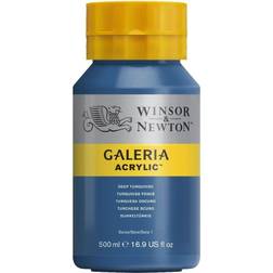 Winsor & Newton Galeria Acrylic Deep Turquoise 500ml