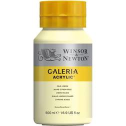 Winsor & Newton Galeria Acrylic Pale Lemon 500ml