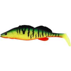 Westin Leurre Souple Zander Teez Shadtail Coloris Crazy Firetiger, Long. 8,5cm