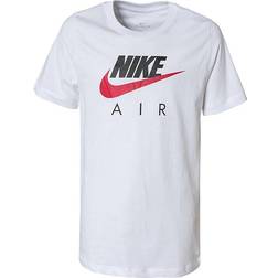 Nike Older Kid's Air T-Shirt - White/University Red (CZ1828-100)