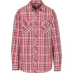 Trespass Collector Checked Shirt - Red