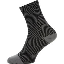 Gore C3 Mid Socks Unisex - Graphite Grey/Black