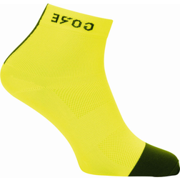 Gore Light Mid Socks Unisex - Neon Yellow/Black