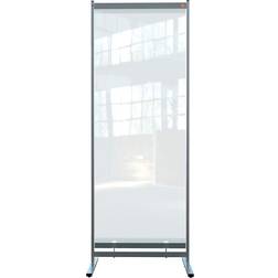 Nobo Premium Plus Clear PVC Free Standing Protective Room Divider Screen