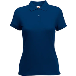 Fruit of the Loom Ladies 65/35 Polo Shirt - Navy