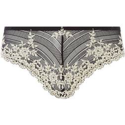 Wacoal Embrace Lace Tanga - Black