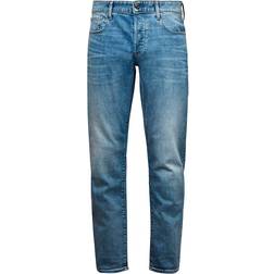 G-Star 3301 Tapered Jeans - Light Indigo Aged