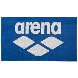 Arena Pool Soft Badezimmerhandtuch Weiß, Blau (150x90cm)