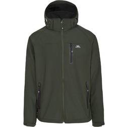 Trespass Accelerator II Hooded Softshell Jacket - Olive