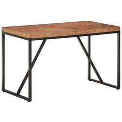 vidaXL Solid Acacia Wood and Mango Wood Dining Table 60x120cm