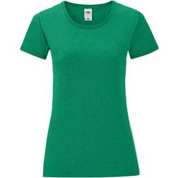 Fruit of the Loom Women's Iconic T-Shirt - Heather Green