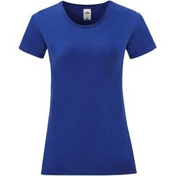 Fruit of the Loom Women's Iconic T-Shirt - Cobalt Blue