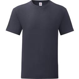 Fruit of the Loom Iconisch T-shirt Set Van 5 - Deep Navy