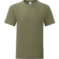 Fruit of the Loom Iconic T-shirt 5-pack - Classic Olive Green