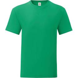 Fruit of the Loom Iconic T-shirt 5-pack - Kelly Green