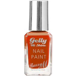 Barry M Gelly Hi Shine Nail Paint GNP73 Spicy Mango 10ml