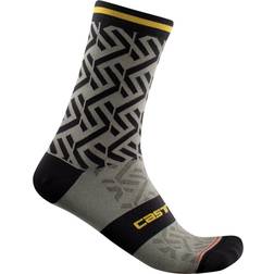 Castelli Tiramolla 15 Socks Men - Bark Green