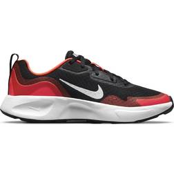 Nike Wearallday GS - Black/White/University Red