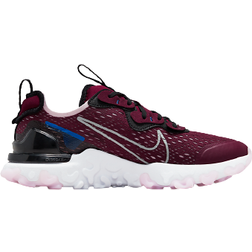 Nike React Vision GS - Dark Beetroot/Black/Pink Foam/Metallic Silver