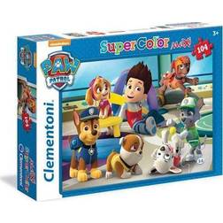 Clementoni Supercolor Maxi Paw Patrol 104 Pieces