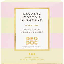 DeoDoc Organic Cotton Night Pad 10 Stk