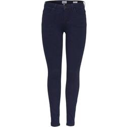 Only Kendell Regular Ankle Skinny Fit Jeans - Blue/Dark Blue Denim