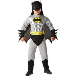 Rubies Childrens Deluxe Batman Metallic Costume