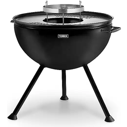 Tower Sphere Fire Pit and BBQ Grill