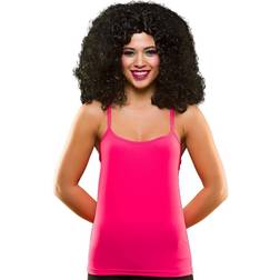 Wicked 80's Vest Top Neon Pink