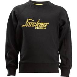 Snickers Workwear Junior Logo Sweatshirt - Black (7509-0400)