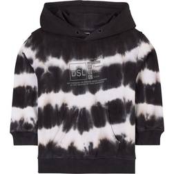 Diesel Tie Dye Hoodie - Black (J00241 0IAZQ)