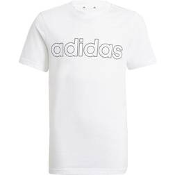 Adidas Junior Essential Tee - White/Black (GN4002)