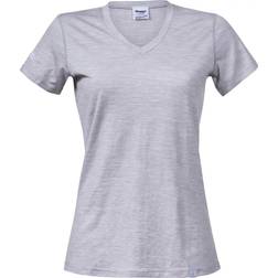 Bergans Bloom Wool Lady Tee - Grey Melange