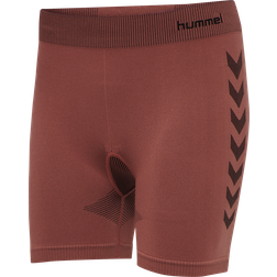 Hummel First Seamless Short Tights Women - Marsala