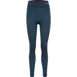 Hummel Clea Seamless Tights Women - Blue Nights Melange