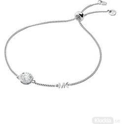 Michael Kors Mk Premium Sterlinghopea Rannekoru - Silver