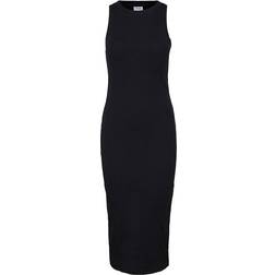 Vero Moda Tight Fit Midi Dress - Black