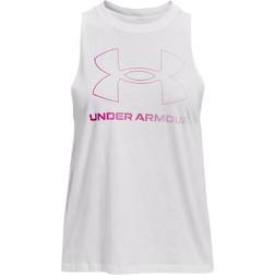 Under Armour Sportstyle Graphic Tank Top - White