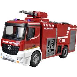 Amewi 22503 Mercedes Benz Feuerwehr-Löschfahrzeug Lizenzfahrzeug 1:18 Camion RC 100% RtR avec accu et câble de charge