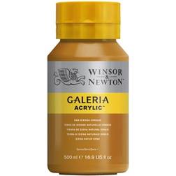 Winsor & Newton Gallery Acrylic Raw Sienna 500ml