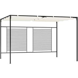 vidaXL Gazebo with Retractable Roof 3x4 m