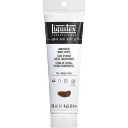 Liquitex Heavy Body Acrylic Paint Transparent Burnt Umber 138ml