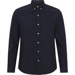 Colorful Standard Men's Organic Oxford Shirt - Navy Blue